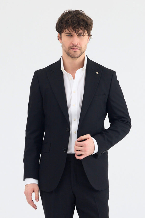 Chaqueta Hombre Negro