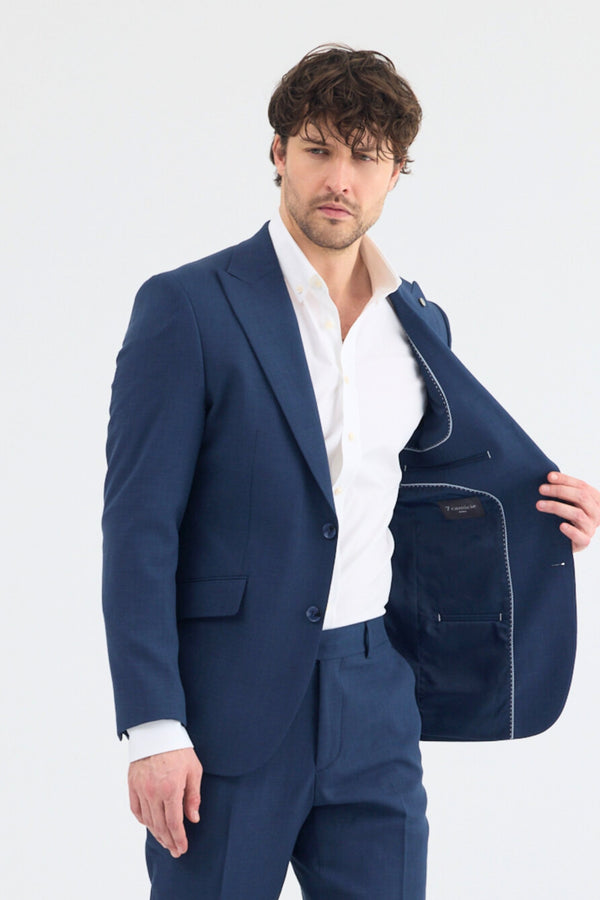 Veste Homme Microfibra Bleu