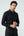 Camicia Uomo Romeo Essential Popelin Stretch Nero