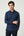 Camicia Uomo Romeo Popelin Stretch Blu