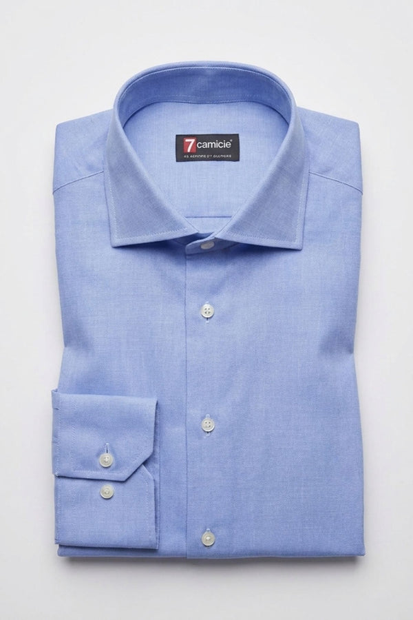 Chemise Homme Firenze Coton Bleu marine