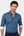 Roma Iconic Poplin Man Shirt Blue Blue