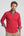 Camisa Hombre Donatello Sport Popelin Stretch Rojo