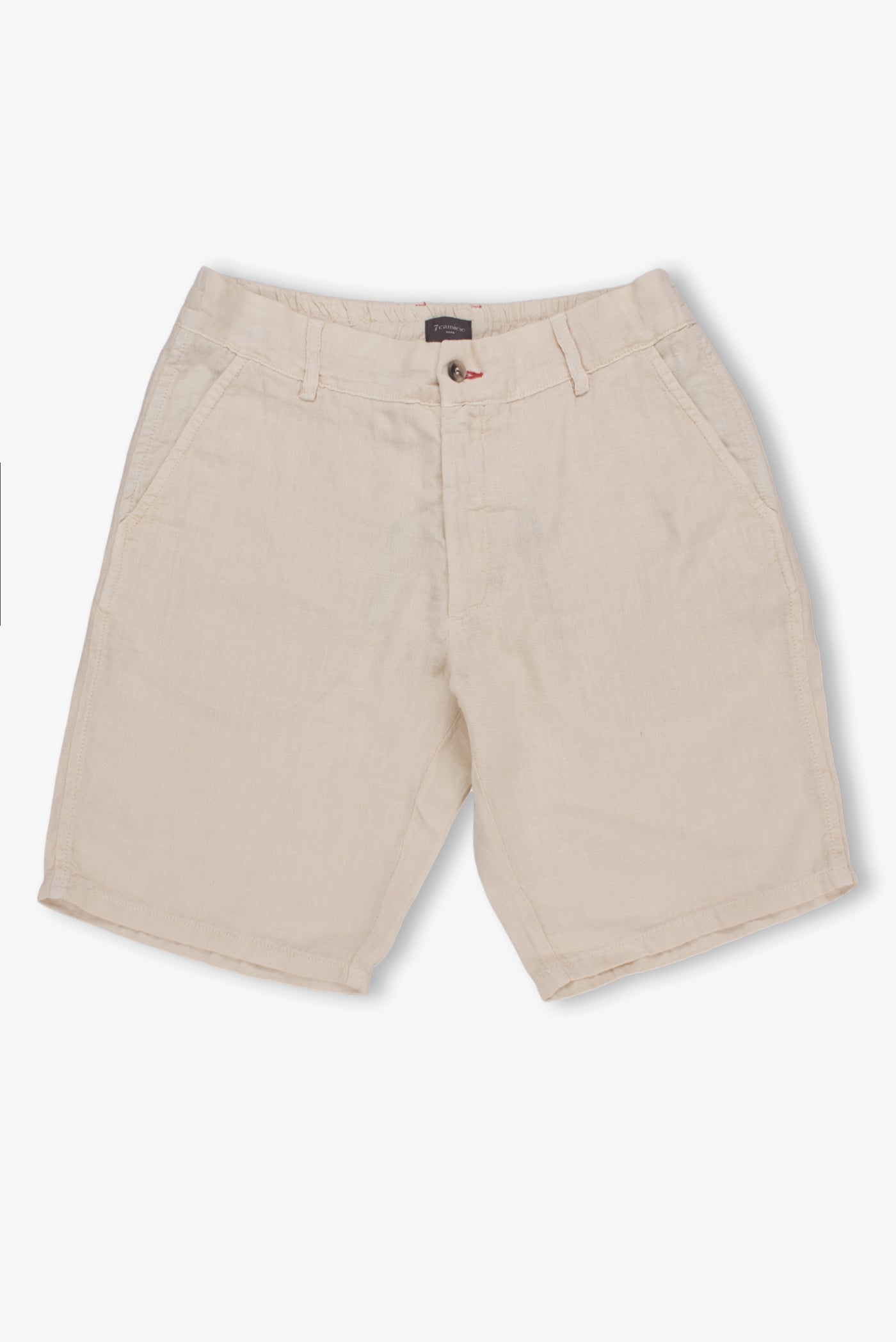 Bermuda Uomo Sport Lino Beige – Camicie1