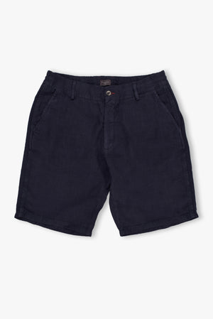 Bermudas Hombre Sport Lino Azul