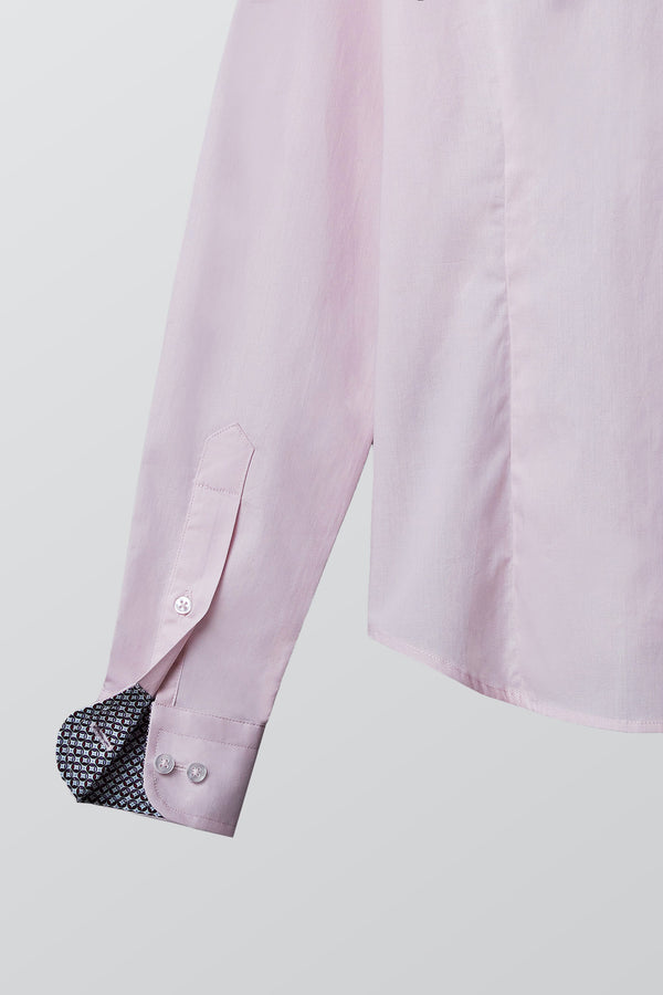 Camisa Mujer Beatrice Sport Popelin Stretch Rosa