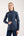 Beatrice Sport Damen Hemd Poplin Stretch Blau