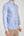 Poplin Man Shirt White Light Blue Non Iron