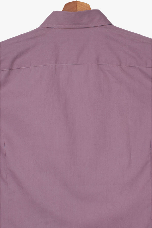 Camicia Uomo Sport Popelin Viola