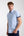 Camicia Uomo Manica Corta Iconic Popelin Stretch Celeste