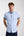 Camicia Uomo Manica Corta Iconic Popelin Stretch Celeste