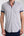 Iconic Poplin Stretch Man Shirt Short Sleeve White Blue