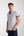 Iconic Poplin Stretch Man Shirt Short Sleeve White Blue