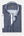 Iconic Herren Hemd Kurzarm Poplin Stretch Blau Weiss