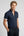 Camisa Hombre Manga corta Iconic Popelin Stretch Azul