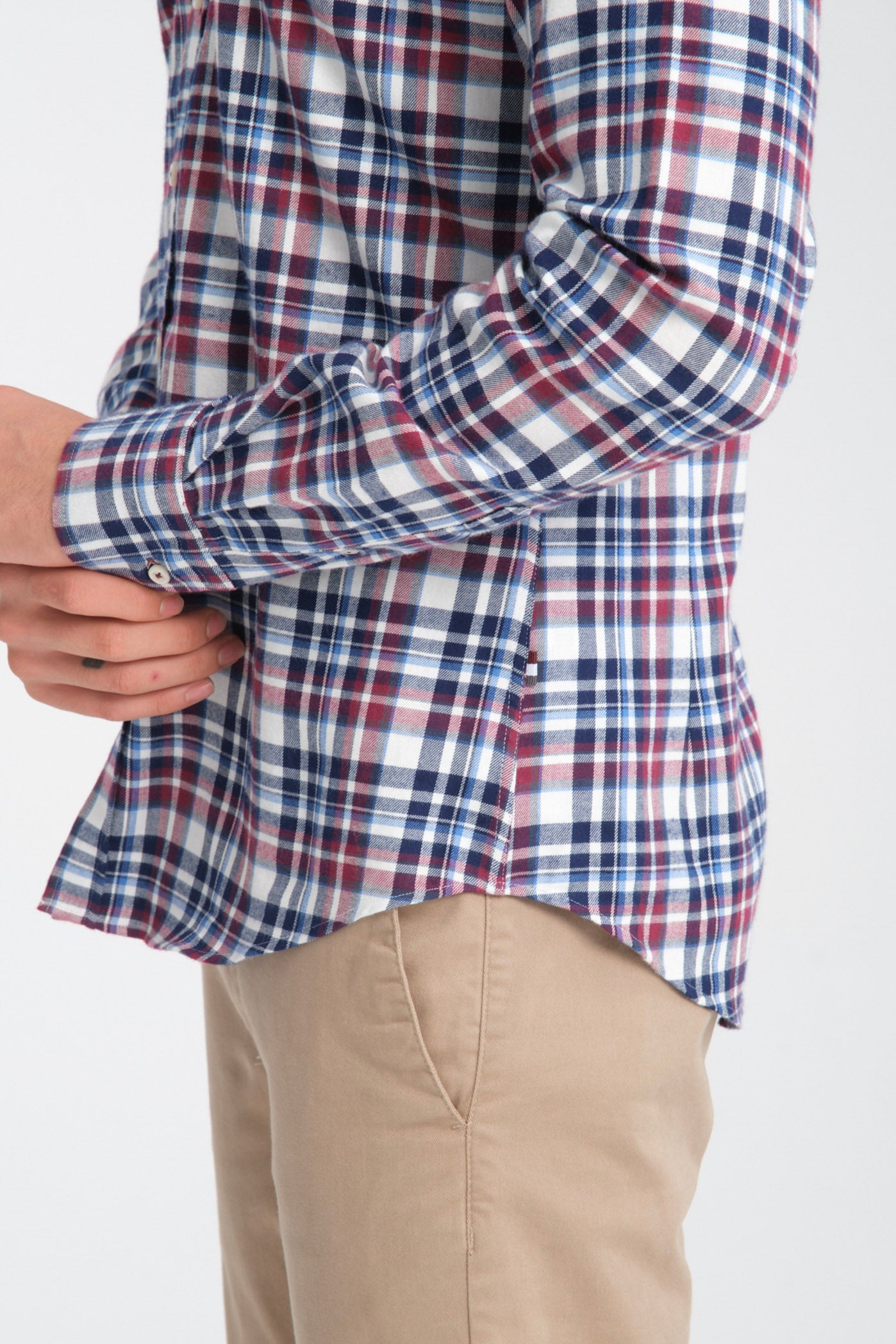 Chemise carreaux en flanelle Bleu marine – Algérie Chemise carreaux en flanelle Bleu marine – Algérie