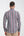 Camisa Hombre Leonardo Sport Popelin Stretch Azul Rojo