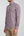 Chemise Homme Leonardo Sport Popelin Stretch Violet Blanc