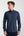 Camisa Hombre Leonardo Sport Popelin Stretch Azul