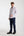 Camisa Hombre Leonardo Sport Popelin Stretch Blanco Rosa