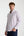 Camisa Hombre Leonardo Sport Popelin Stretch Blanco Rosa