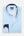 Leonardo Sport Poplin Stretch Man Shirt Light Blue White