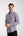 Camisa Hombre Leonardo Sport Popelin Stretch Azul Rojo