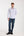 Leonardo Sport Poplin Stretch Man Shirt White Blue