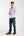 Leonardo Sport Poplin Stretch Man Shirt White Blue