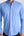 Camisa Hombre Leonardo Sport Popelin Stretch Azul Rosa