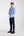 Camisa Hombre Leonardo Sport Popelin Stretch Azul Rosa