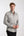 Camisa Hombre Leonardo Sport Satin Gris Claro