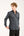 Leonardo Sport Herren Hemd Poplin Stretch Grau