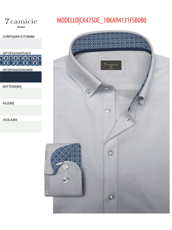 Leonardo Sport Herren Hemd Armored Weiss Weiss