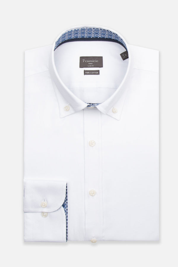 Leonardo Sport Herren Hemd Armored Weiss Weiss