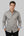 Camicia Uomo Leonardo Sport Satin Grigio Chiaro