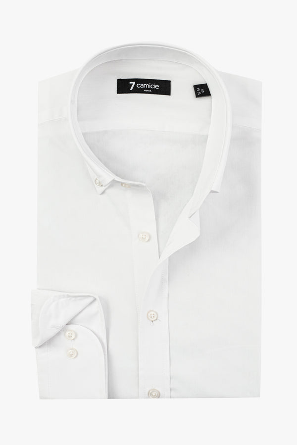 Leonardo Essential Poplin Man Shirt White