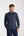 Camisa Hombre Leonardo Essential Lino Azul