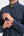 Donatello Iconic Poplin Stretch Man Shirt Blue
