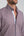 Donatello Iconic Poplin Stretch Man Shirt Purple White