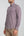 Donatello Iconic Poplin Stretch Man Shirt Purple White