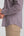 Donatello Iconic Poplin Stretch Man Shirt Purple White