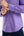Donatello Iconic Poplin Stretch Man Shirt Purple