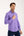 Donatello Iconic Poplin Stretch Man Shirt Purple