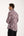 Donatello Poplin Stretch Man Shirt Grey Red