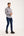 Camicia Uomo Donatello Iconic Popelin Stretch Blu Beige