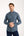 Camicia Uomo Donatello Iconic Popelin Stretch Blu Celeste