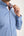 Camicia Uomo Donatello Iconic Popelin Stretch Blu Celeste