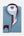 Camicia Uomo Donatello Iconic Popelin Stretch Celeste Bianco