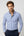 Donatello Iconic Herren Hemd Popelin Weiss Blau